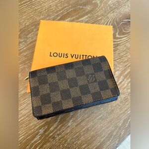Louis Vuitton Portefeiulle Tresol Damier Canvas Wallet